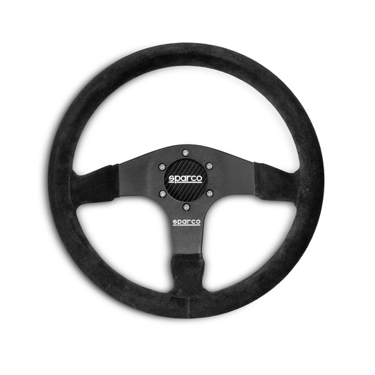 Sparco Italy horn delete kit matt carbon