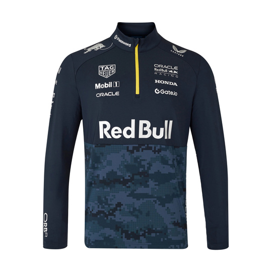 2025 Red Bull Racing F1 Mens 1/4 Zip Hypebeast Sweatshirt
