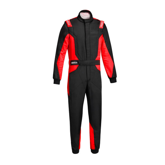 Combinaison Sparco Sprint Advanced noire/rouge (FIA)