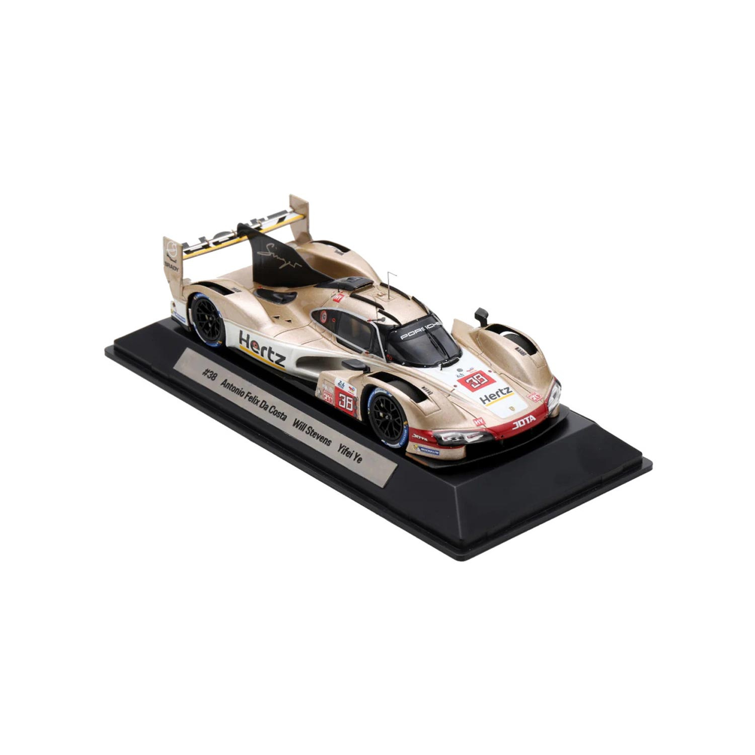 Hertz Team Jota WEC Porsche 963 Model Car 1:43 ((HTZ18143)) - Top