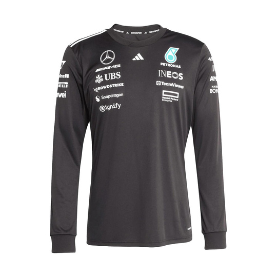 Mercedes AMG F1 Team Long Sleeve T-shirt Black