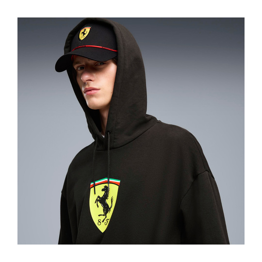 Sweat à capuche Scuderia Ferrari F1 Large Logo 2026 noir