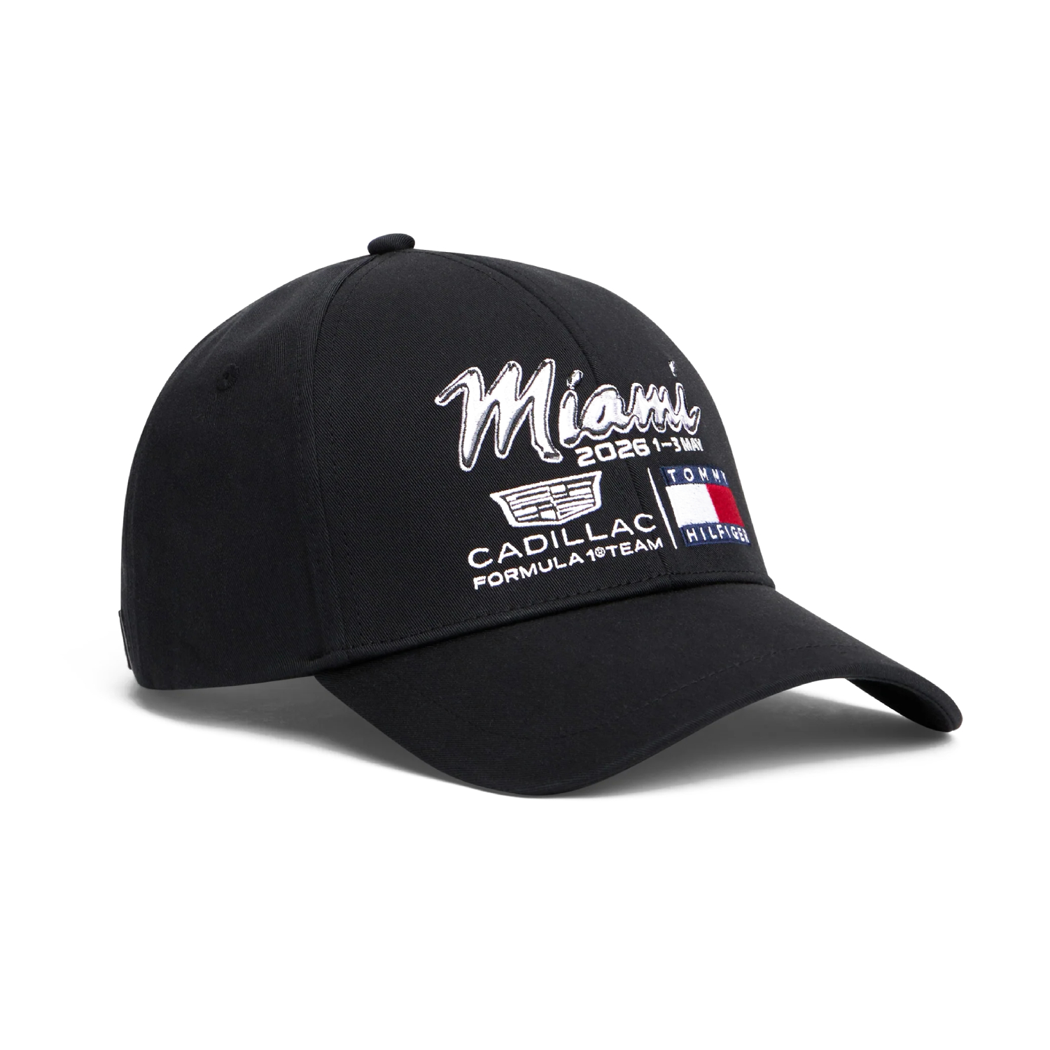 Casquette baseball homme Miami GP Cadillac F1 2026 noir