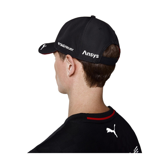 2025 Porsche Motorsport Men's TAG Heuer Black Baseball Cap