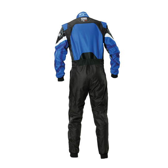 OMP Italy KS-3X Art 8877-2022 Kids Karting Suit black-blue