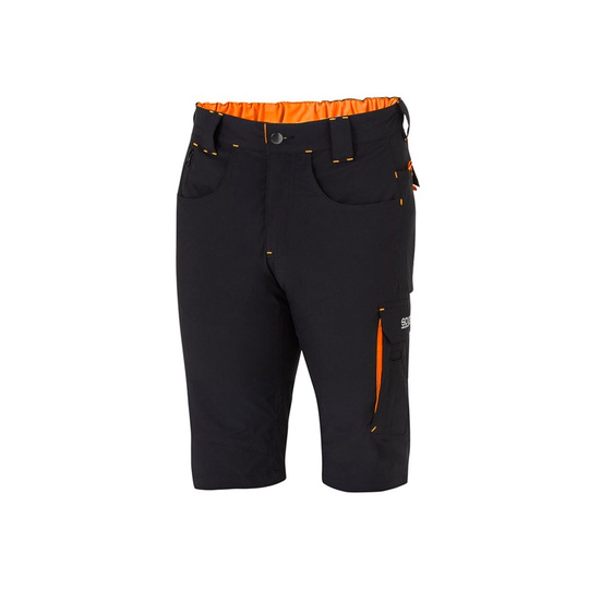 Pantalones cortos Sparco Light Tech negros/naranja