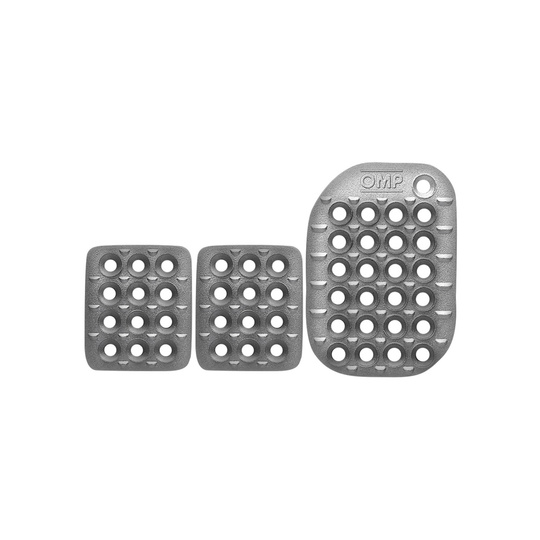 OMP OA/1863 Standard Pedal Pads Silver