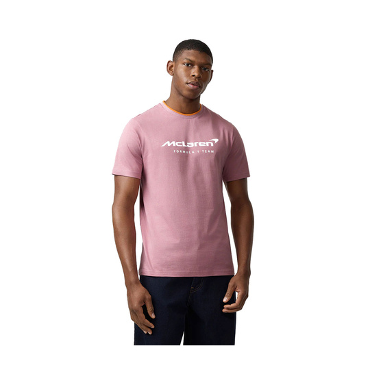  2025 McLaren F1 UK Mens Essentials T-Shirt lilac