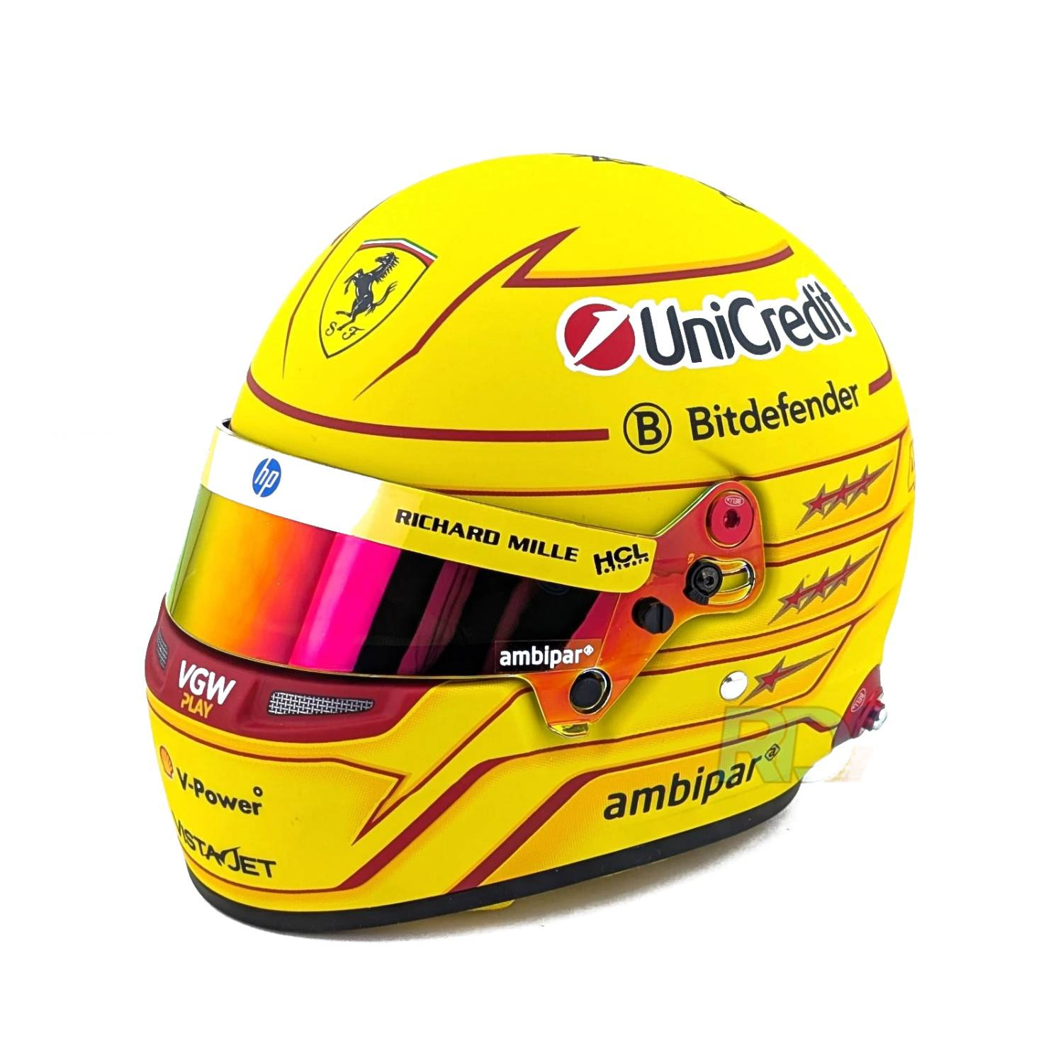 2025 Scuderia Ferrari 1:2 Lewis Hamilton helmet
