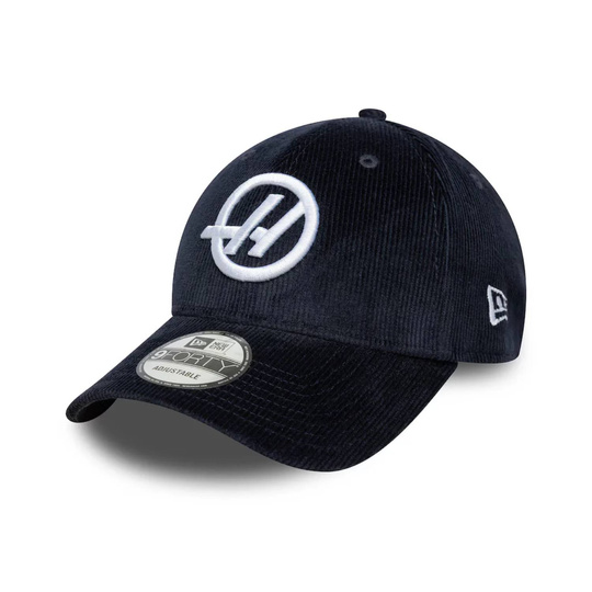 Gorra Haas F1 Cord 2026 azul marino