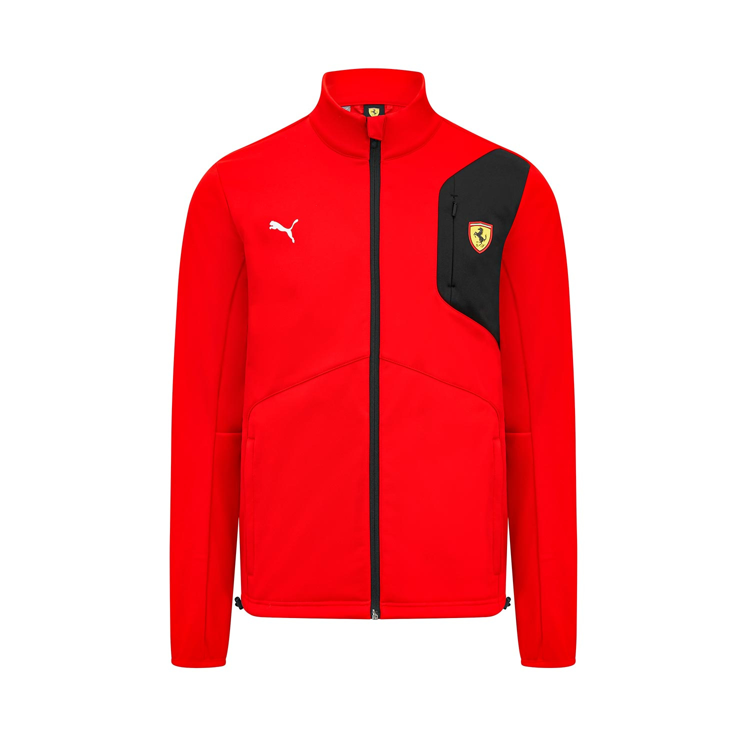 Mens Softshell Jacket Logo Ferrari F1 2024 Red ((701223485002