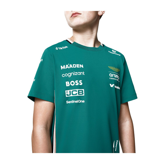 2025 Aston Martin Aramco F1 Kids Alonso Team T-Shirt