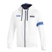 Sweat à capuche zippé Sparco Martini Racing MY25 blanc
