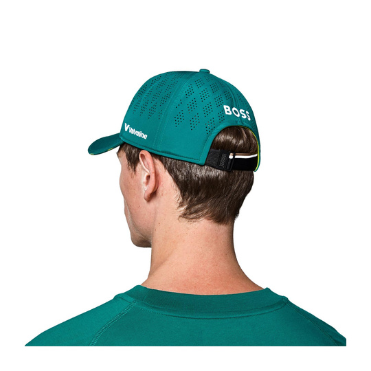 2025 Aston Martin Aramco F1 Mens Team Baseball Cap green