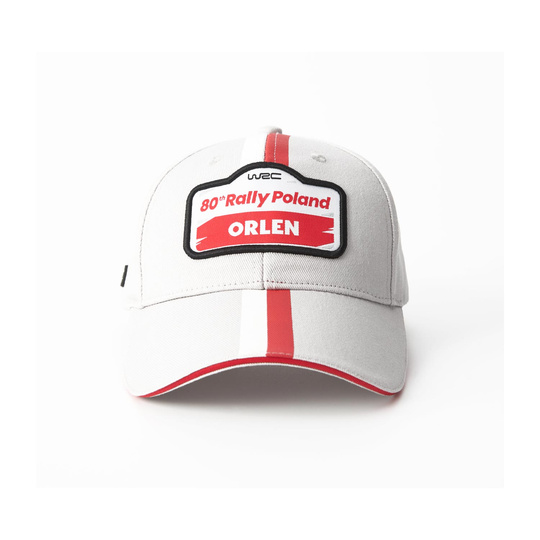 Casquette Rally Poland Stripe grise