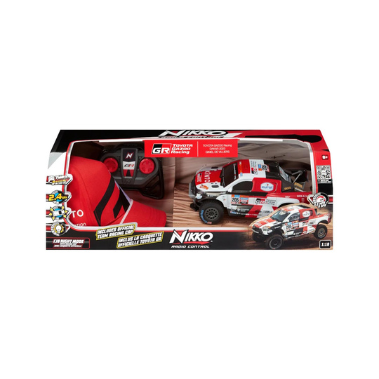 Voiture RC Toyota Gazoo Racing Giniel De Villiers 1:18 Dakar