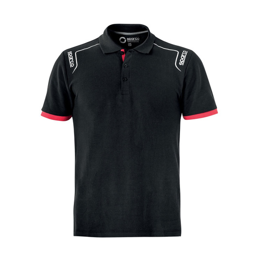 Polo Sparco Portland noir