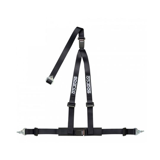 Arnés de 3 puntos Sparco Club H-3M Dual negro (ECE)