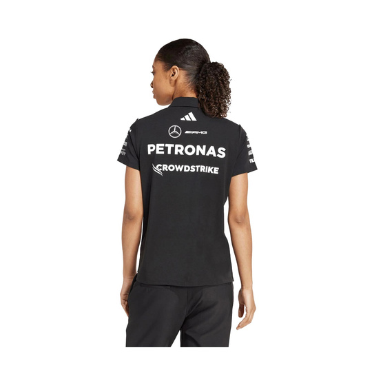 2025 Mercedes AMG Petronas F1 Ladies Team Polo shirt black