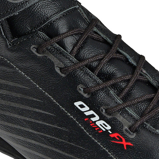 OMP One EVO FX Leather Racing Shoes Black (FIA)
