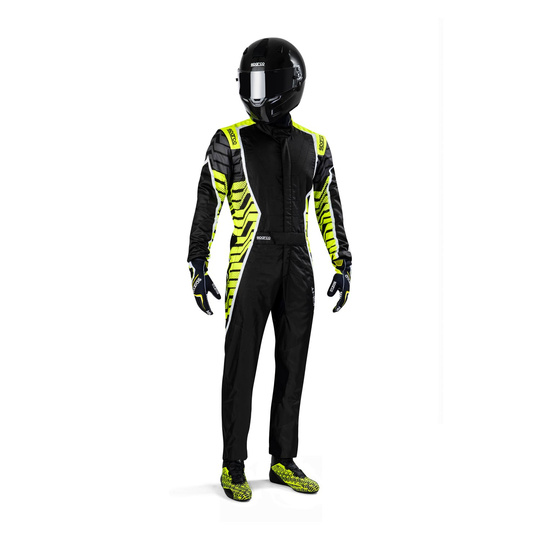 Sparco Italy X-LIGHT K MY22 Kids Karting Suit black-yellow (CIK-FIA)