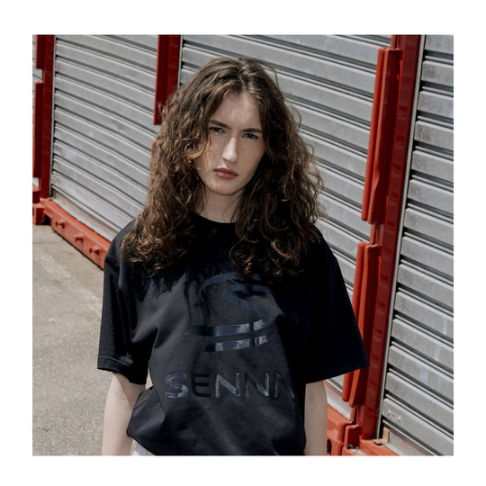 2026 Ayrton Senna Collection Ayrton Senna Double S Logo T-shirt
