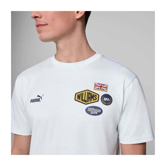 2025 Williams F1 Racing Men's Patches T-Shirt