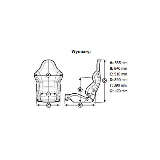 Asiento baquet OMP TRS SKY MY14 (FIA)