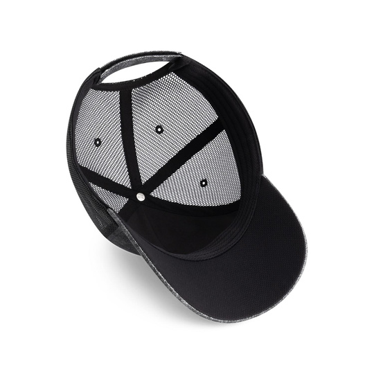 2025 Scuderia Ferrari F1 Men's Trucker Baseball Cap Black