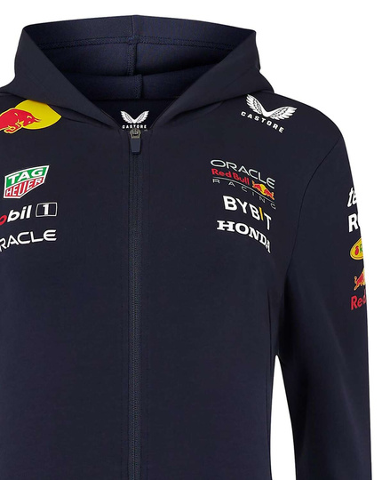 2024 Red Bull Racing Ladies Full Zip Team Hoodie