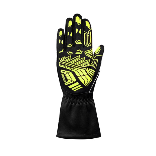 Guantes Sparco K-Attack negros/amarillos