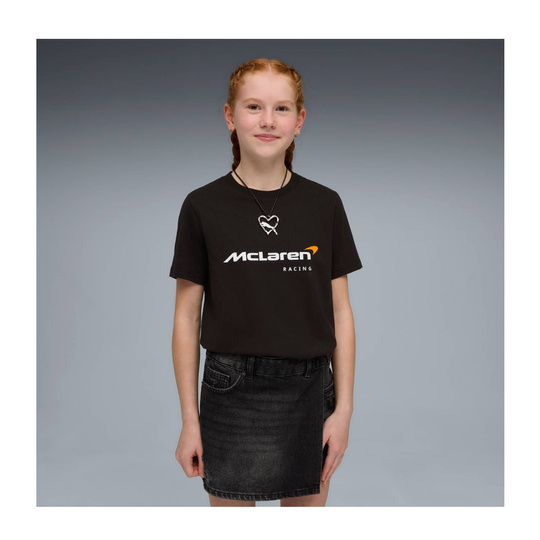 T-shirt McLaren F1 Large Logo 2026 enfant noir
