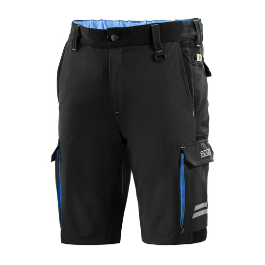 Sparco Italy TECH mechanic shorts black/blue
