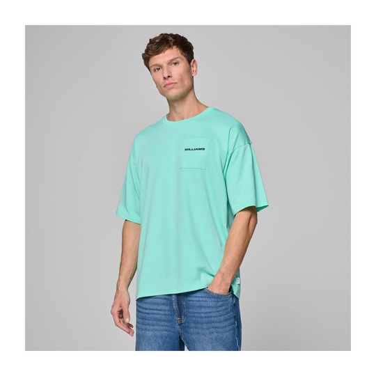 2025 Williams F1 Racing Men's Oversized Green T-Shirt
