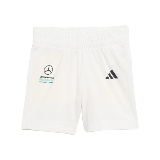 Ensemble bébé Mercedes AMG F1 DNA Shortsleeve 2026 blanc