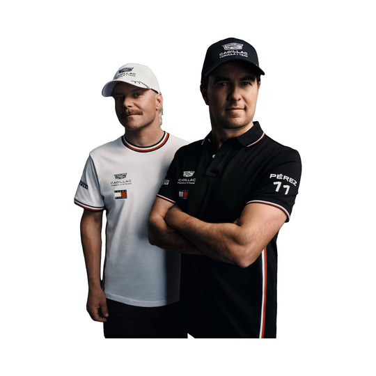 Camiseta Team Cadillac F1 Valtteri Bottas 2026