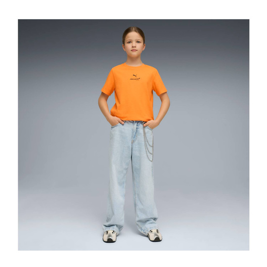 T-shirt McLaren F1 Small Logo 2026 enfant orange