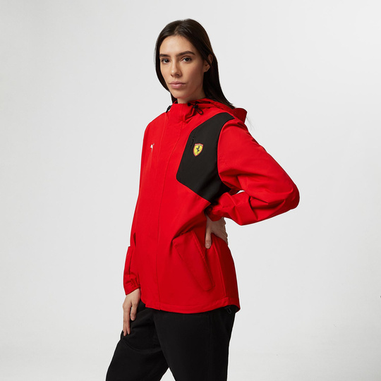 2024 Mens Rain Jacket Red Ferrari F1