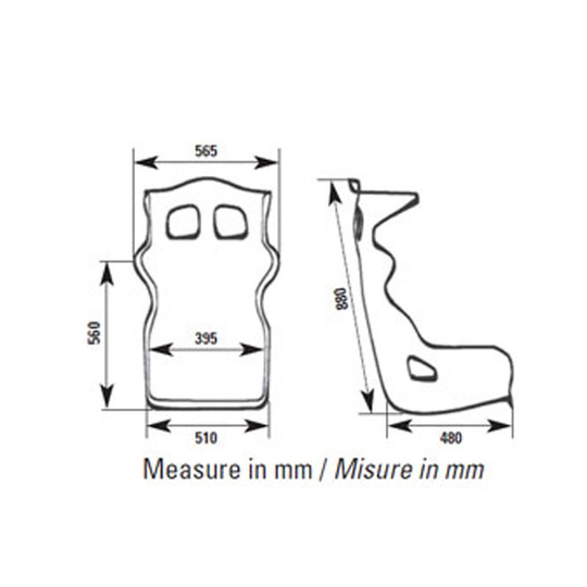 Baquet OMP RS-PT 2 MY14 (FIA)