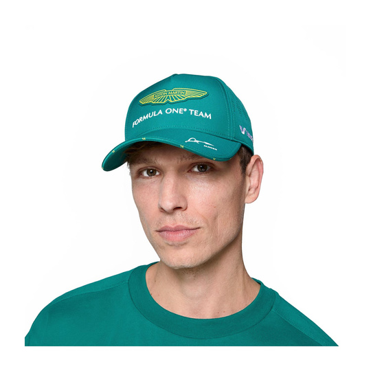 2025 Aston Martin Aramco F1 Mens Alonso Team Baseball Cap green