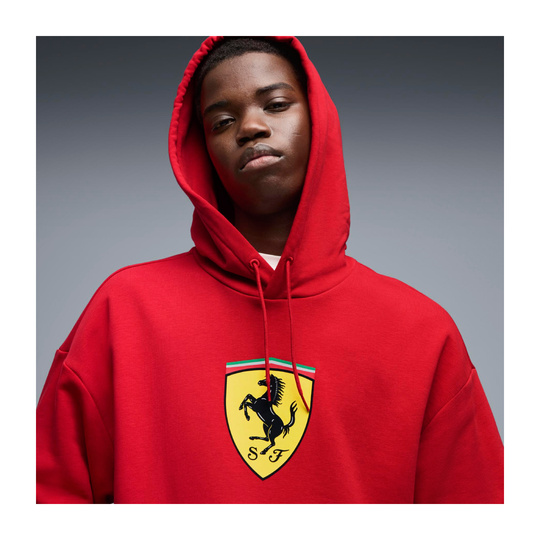 Sudadera con capucha Scuderia Ferrari F1 Large Logo 2026 roja