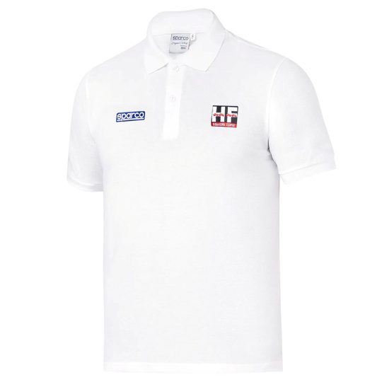 Polo Sparco Lancia HF Squadra Corse Lunetta blanc