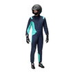 Mono Sparco Sprint Advanced Asymetrical azul marino/verde (FIA)