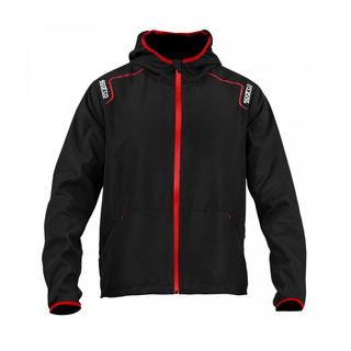 Sparco Italy Mens WILSON Rain Jacket Black
