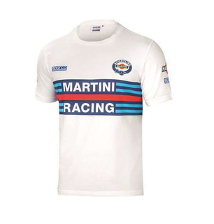Men's Sparco Martini Racing white t-shirt