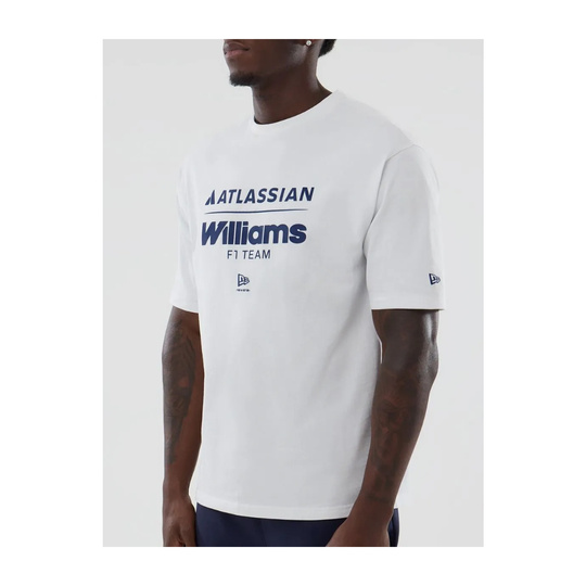 T-shirt Williams F1 Logo 2026 blanc