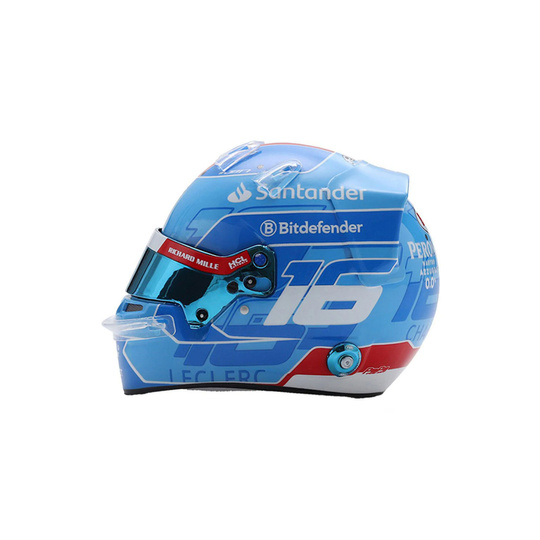 Scuderia Ferrari Charles Leclerc helmet Miami GP 1:5 scale