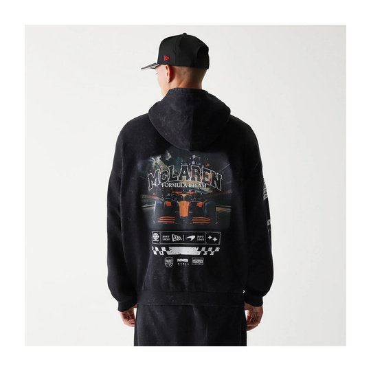 2025 McLaren F1 UK Mens Graphic Hooded Sweatshirt