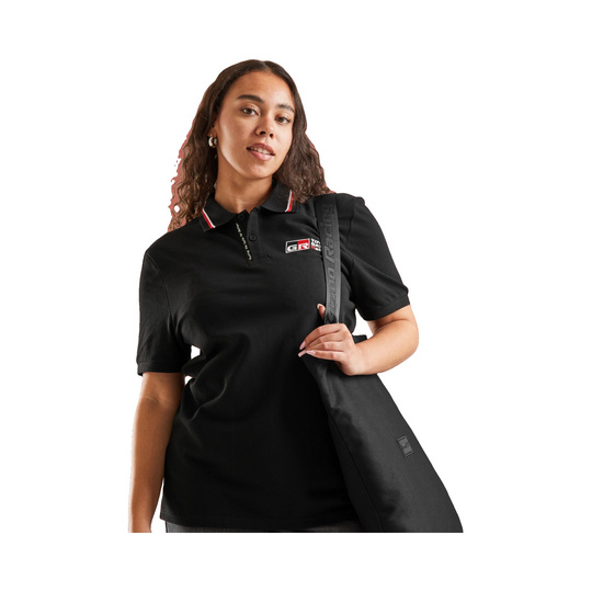 2026 Toyota Gazoo Racing GR Logo Women's Polo Shirt Black