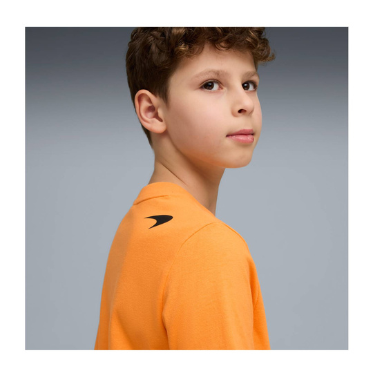 Camiseta de nino Small Logo McLaren F1 2026 naranja